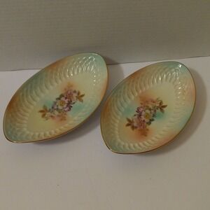 Schumann Arzberg Germany . Oval Bowls Dishes. Wild Roses
